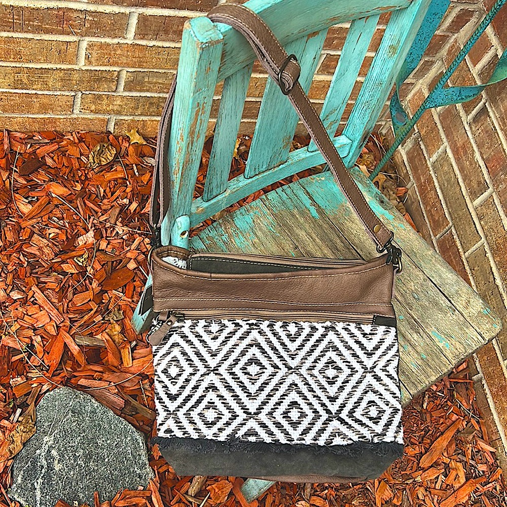 Myra Bag Patterned Shoulder Bag - image 1
